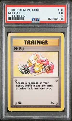 Mr. Fuji (1st Edition) graded PSA 5 for sale on eBay