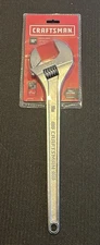 NEW Craftsman 18 Inch Adjustable Wrench Heavy Duty Steel