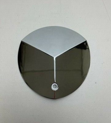 Blade Style (bolt on crease) Chrome Wheel Center Cap C300201CAP-E971