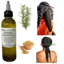 Rosemary Fenugreek Hair Growth oil - Long Hair - Thick Hair - Hair Growth