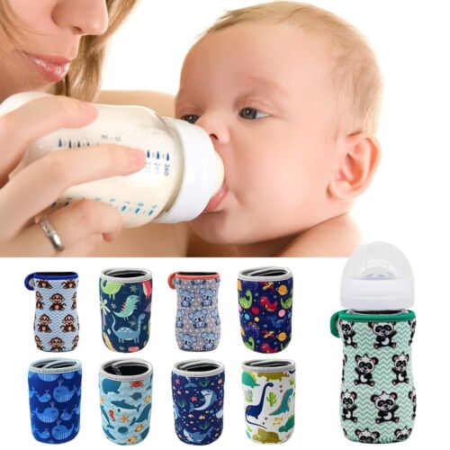 abdeckung Milch flaschen hülse Baby Milch Flasche Wärmer Becher abdeckung - Picture 1 of 15