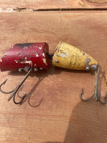 Vintage Heddon Zig Wag Jr. Angelköder aus Holz - Bild 5 von 5