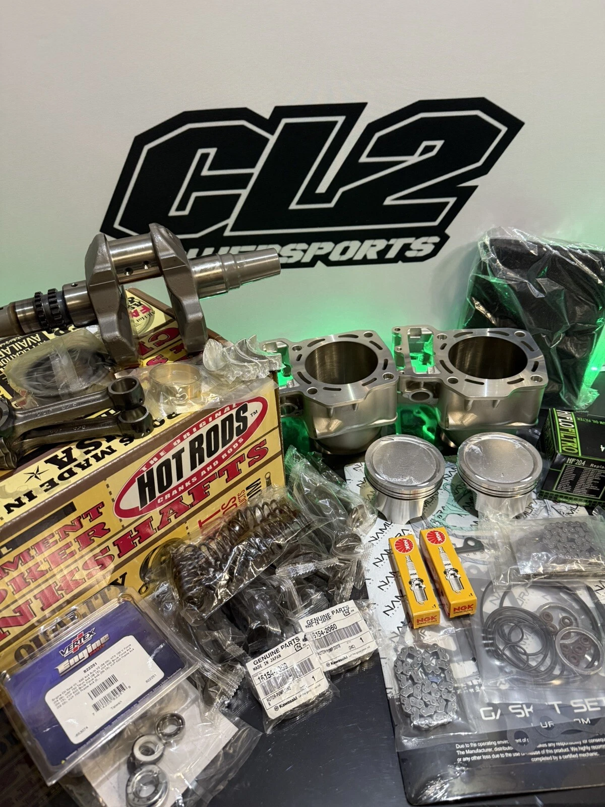 K。 GENUINE KAWASAKI ZX-14 NINJA ZG1400 CONCOURS OIL PUMP ROTORS
