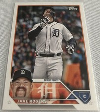 2023 Topps Update Series Baseball Jake Rogers Detroit Tigers base card #US4
