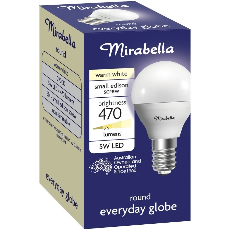 Mirabella led globes deals