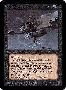 Magic MTG - Frozen Shade - Alpha - GESPIELT - EN