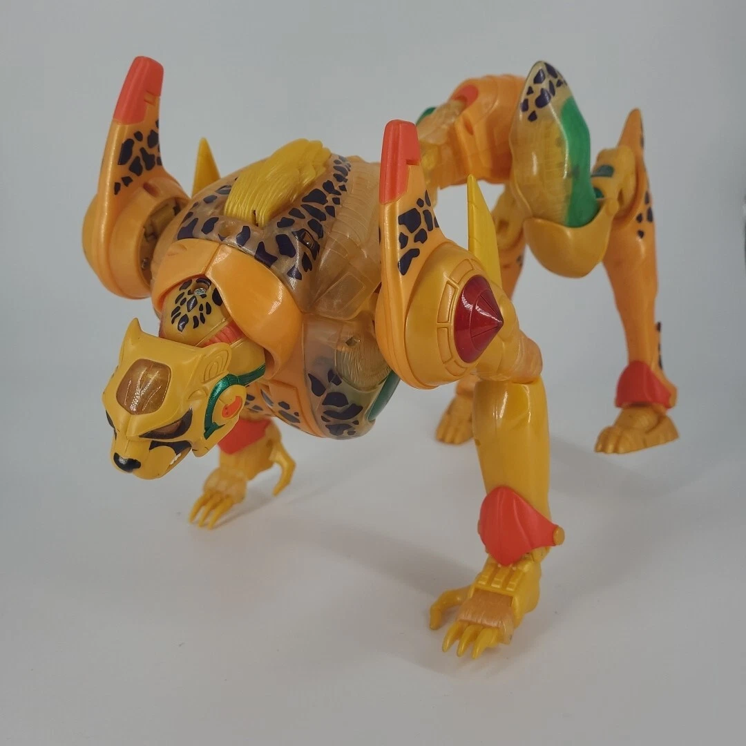 LIRE Transformers Beast Machines Supreme Class Cheetor Hasbro 2000 PIÈCES