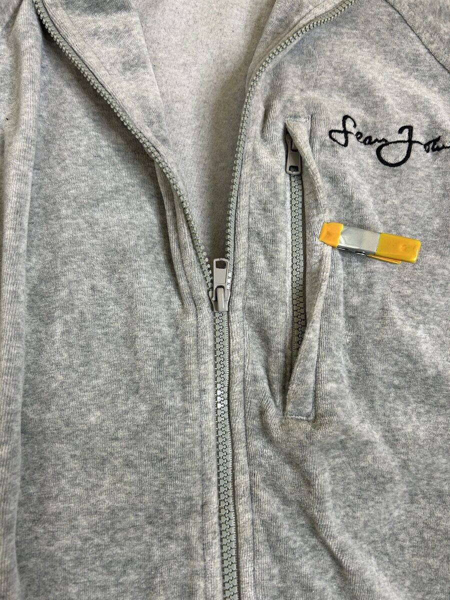 2000s Vintage Sean John Gray Grey Zip Track Jacket Men XL 2000s Vintage Sean John Gray Grey Zip Track Jacket Men XL