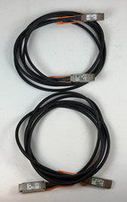 Lot of 2 Cisco QSFP-H40G-CU3M QSFP 40GBASE-CR4 Passive Copper Cable