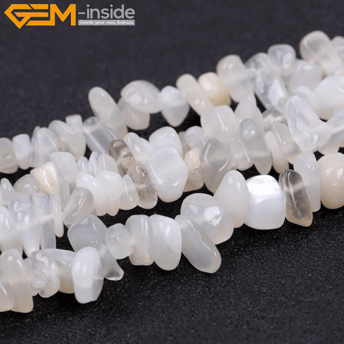 6x8mm Natural Stone Chips Beads For Jewelry Making 15" Wholesasle Loose Beads - Picture 68 of 195