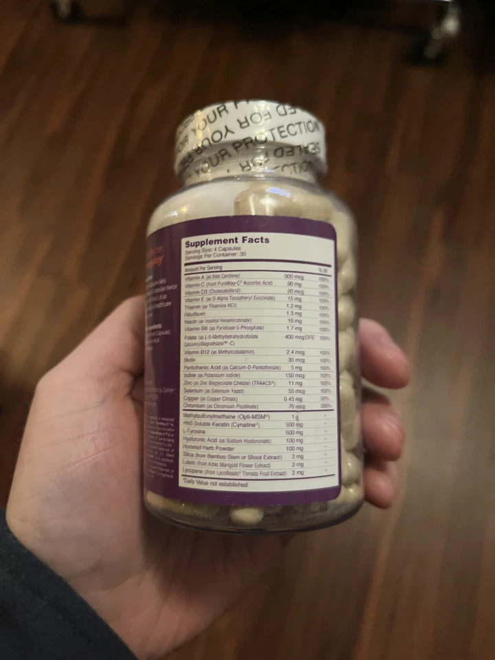 zahler shine 护发和指甲 120 粒胶囊 — 第 2/2 张图片