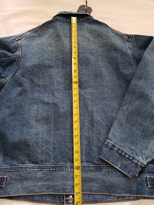 Levi's Premium JAPANESE FABRIC woven Denim Utility Trucker Jacket