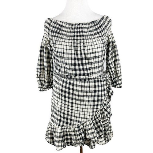 tularosa maida ruffle dress