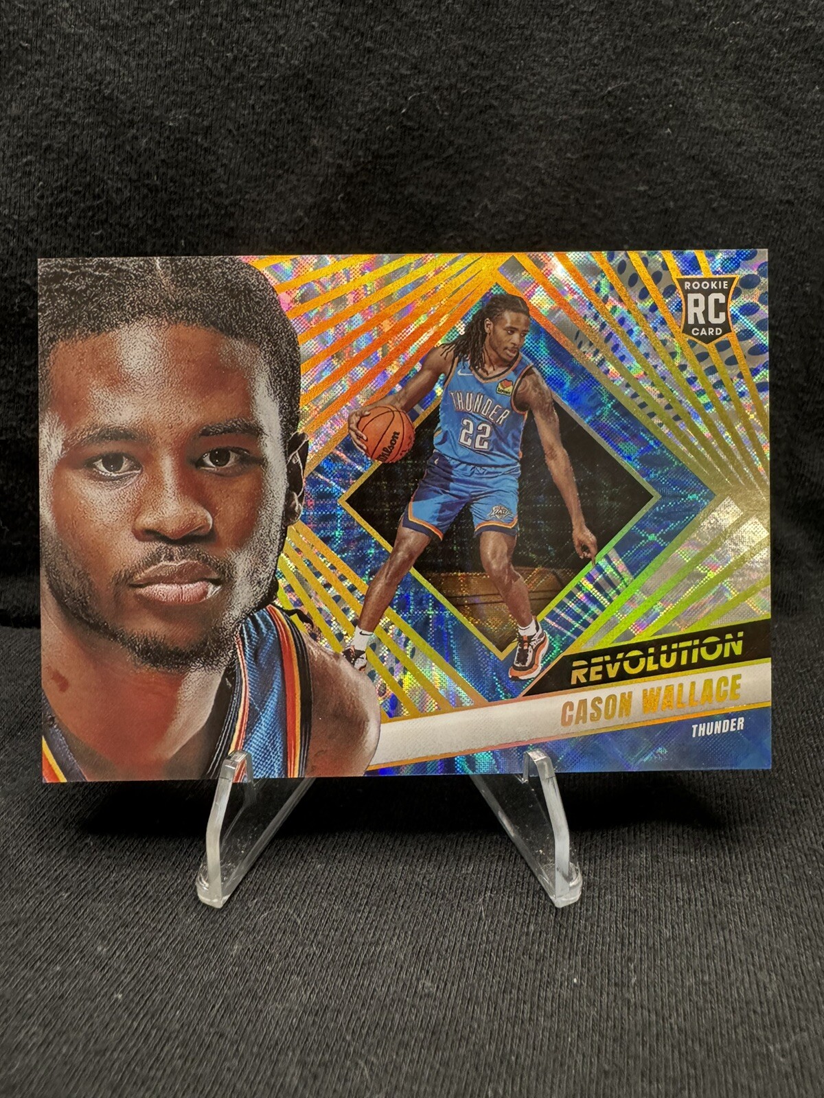 2023-24 Panini Revolution Cason Wallace Variation #102  Thunder