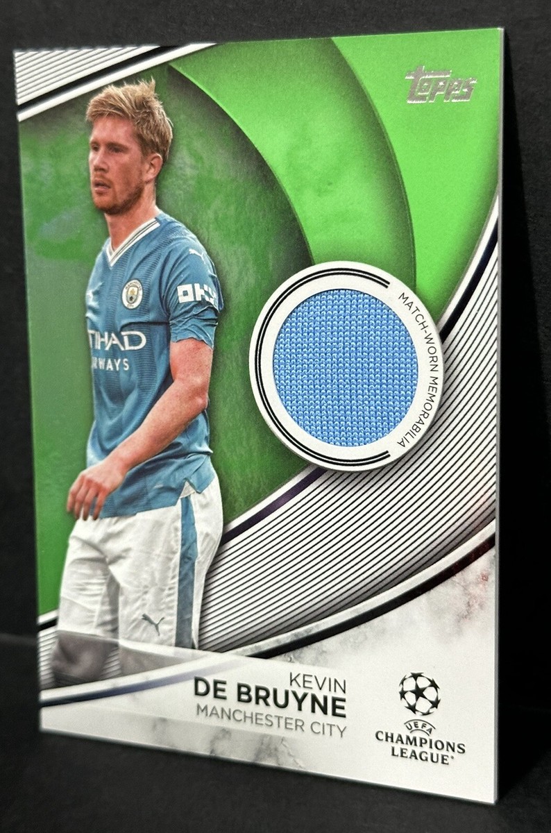 2023-24 Topps UEFA Club Competitions De Bruyne Match-Worn 2023-24 Topps UEFA Club Competitions De Bruyne Match-Worn