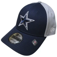 New Era 9Forty Dallas Cowboys NFL Football Cap Hat men's adjustable Gray & Navy