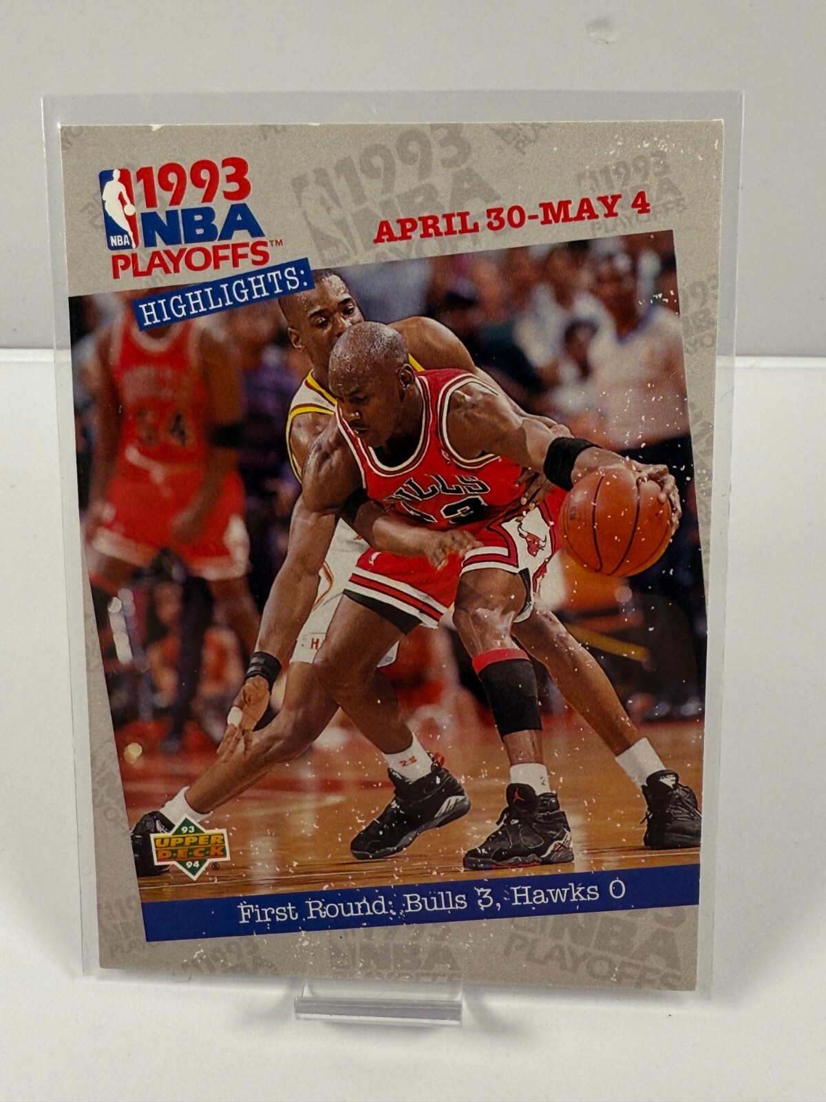 1993-94 Upper Deck - NBA Playoffs Highlights Michael Jordan #180