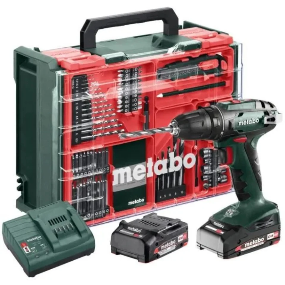Perceuse-Visseuse Multifonctionnelle Sans Fil 18V Compacte et Légère - Photo 1/4