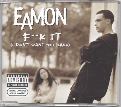 EAMON - F**k It (I Don't Want You Back) - 2004 Maxi CD Single *FREE UK POSTAGE*