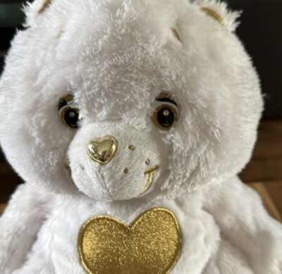 25th Anniversary Heart Of Gold Care Bear White Swarovski Crystal