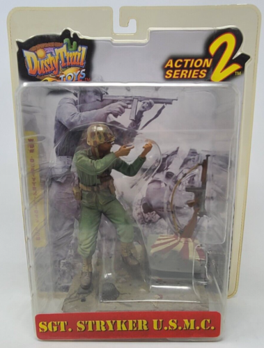 2004 Dusty Trail Toys Sgt. Stryker USMC Action Series 2 Action Figure - Afbeelding 1 van 5