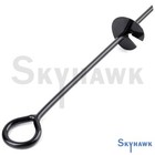 16" Heavy Duty Ground Anchor Anti-Shedding Earth Auger Helix Tie Down Tent Stake