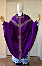 Custom Silk Conical Chasuble
