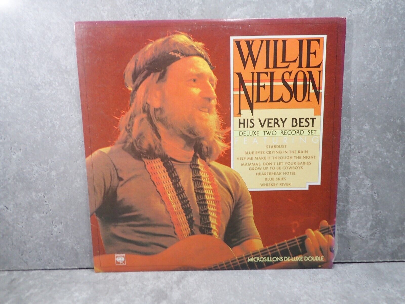 Willie Nelson His Very Best 12 Inch Vinyl LP Record Canada 1980 Columbia CDM2013