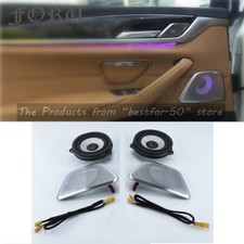 Cubierta de altavoz de audio luz ambiental interior para BMW G30 serie 5 17-20 moldura de puerta