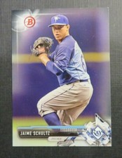 2017 Bowman, Tampa Bay Rays - JAIME SCHULTZ