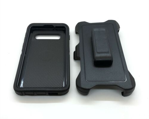 For Samsung Galaxy s10 s10+ S10E Case Shockproof Series 3 Layer with Belt Clip - Picture 12 of 46