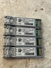 Lot of 4 Cisco DS-SFP-FC16G-SW 16G FC SFP+ Transceivers | Open Box | LC MMF