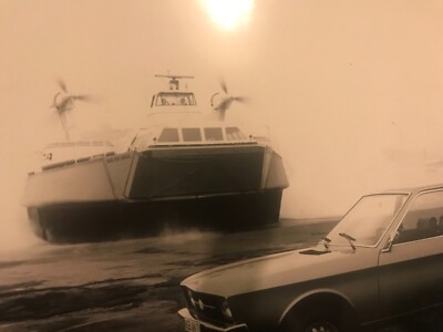 Luftkissenfahrzeug Schiff Auto Foto Fähre Boot Schiff Aeroglisseur 10 Zoll