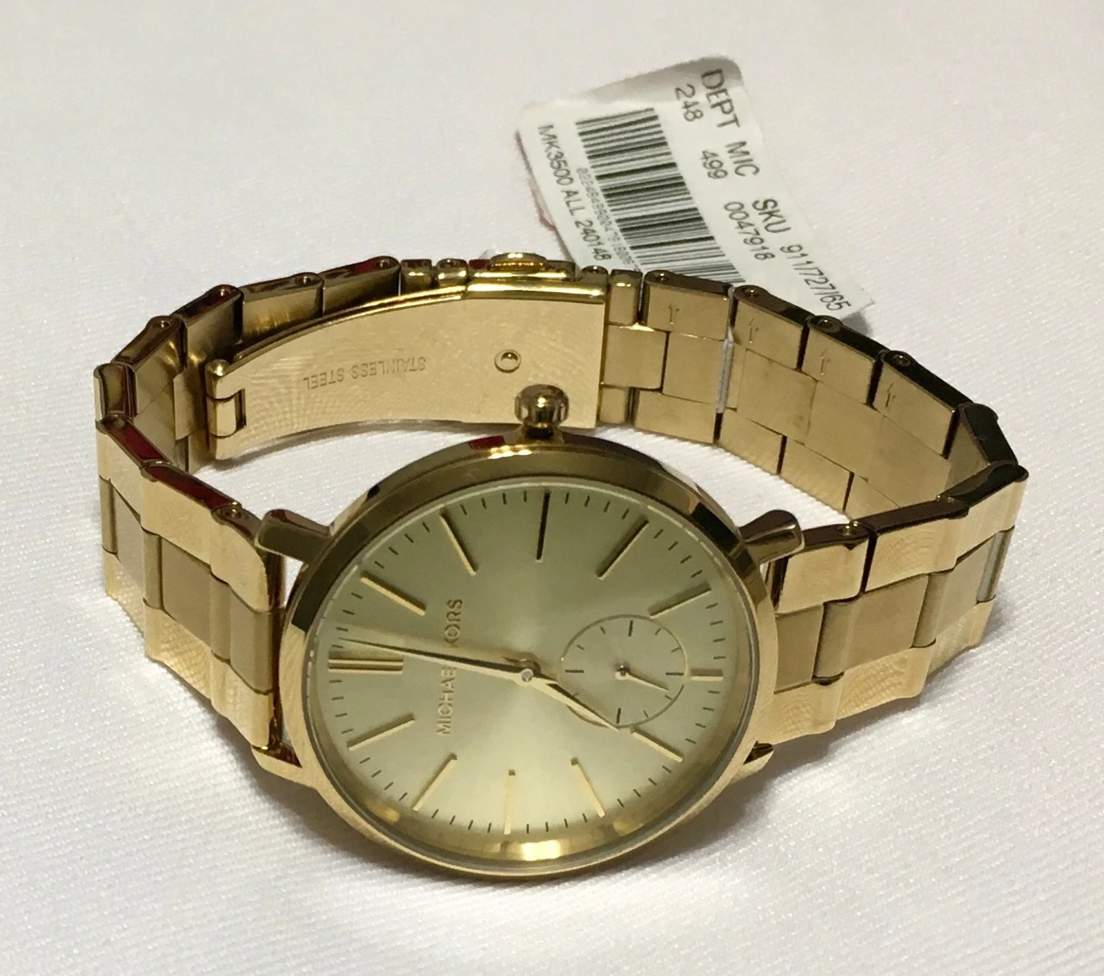 Orologio donna Michael Kors Jaryn quadrante champagne MK3500