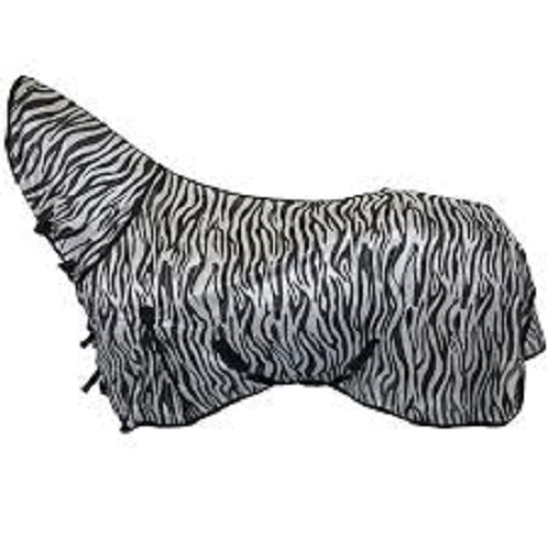**SALE **New UV Protection ZEBRA PRINT Horse fly rug combo attached neck cover eBay