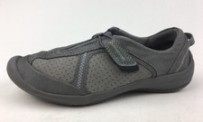 Clarks Asney Slip On Sneakers Women  s Size 5.5M, Grey Nubuck 808