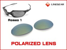 LINEGEAR Lente Polarizzata Smeraldo per Oakley Romeo1 [R1-EM-POLA]