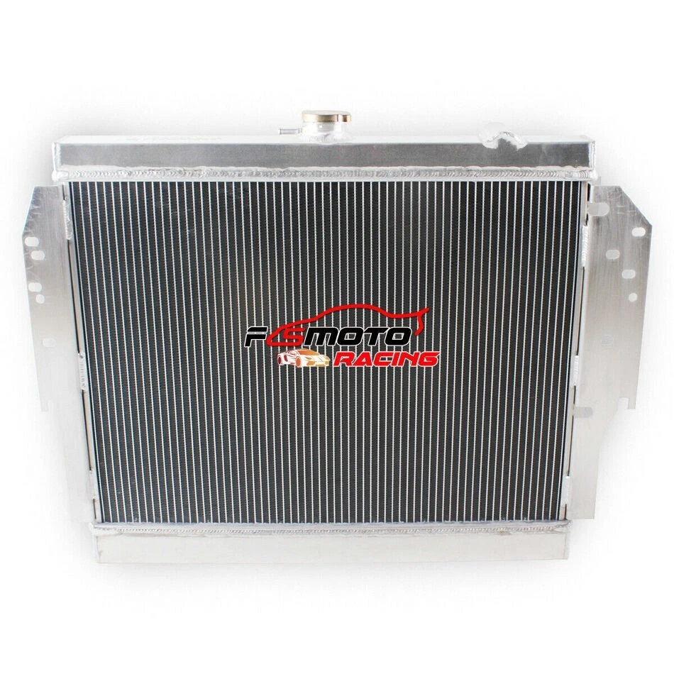 Radiador de 3 filas para Dodge D150 D250 D350 W200 W350 1979-1993 base 5,2 L 5,9 L Foto 3 de 4