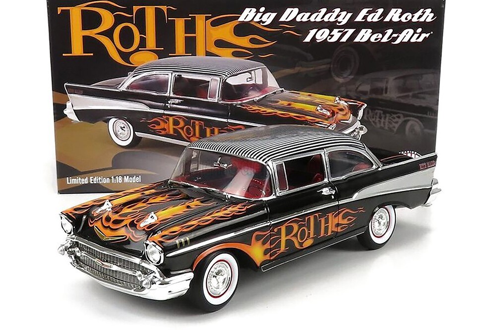 Chevrolet Bel Air Hot Rod Big Daddy Ed Roth 1957 1/18 scale