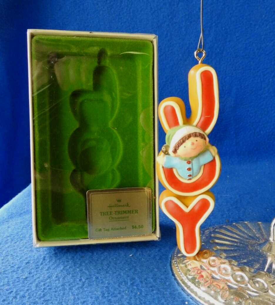 Vintage Hallmark Ornament Tree Trimmer Collection 1978 Joy Elf