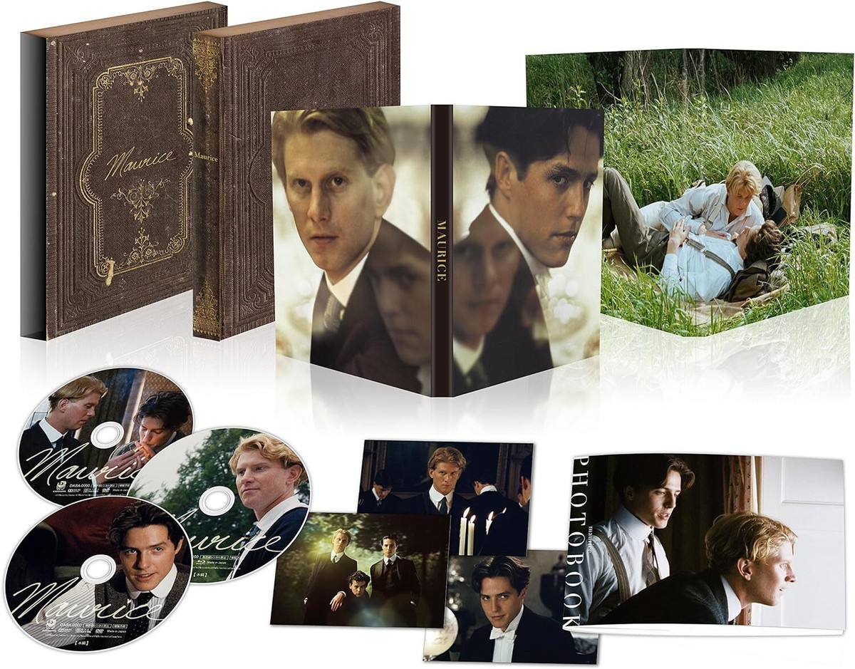 Maurice Special Edition Blu-ray Photobook Post Card Japan Daxa