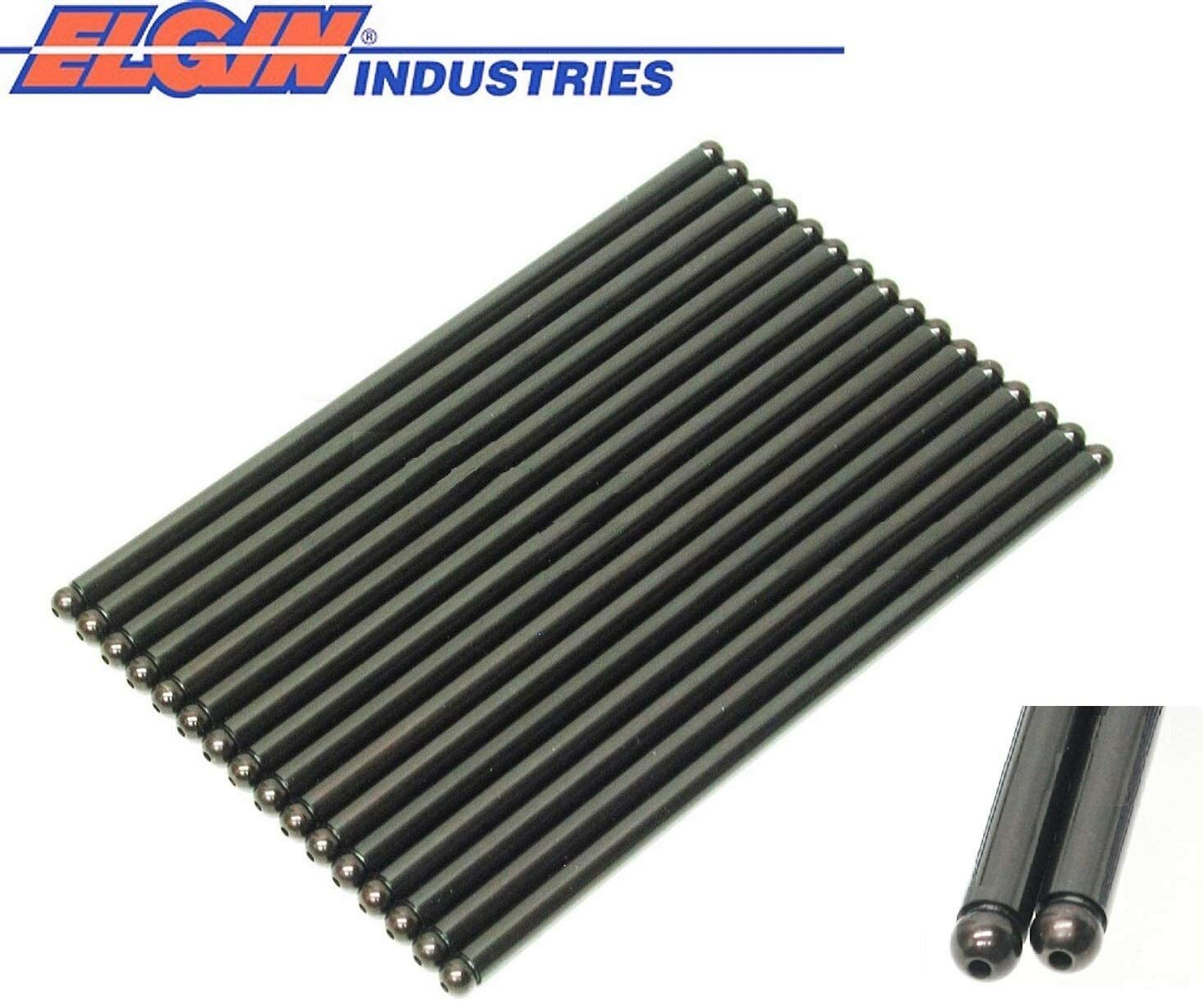 PUSHRODS Hardened Black Oxide Set/16 AMC/Jeep 304 360 390 401 7.800