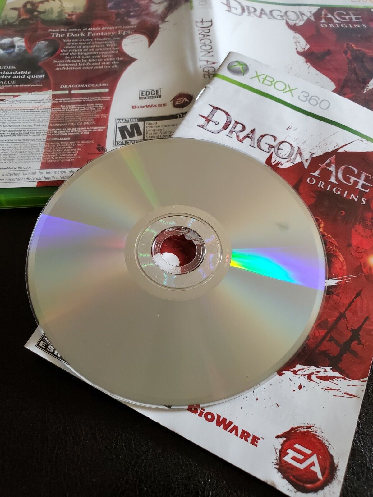 Dragon Age Origins (Microsoft Xbox 360) Original Release Complete  Excellent! 14633159806