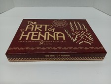 The Art of Henna Body Art Kit Atif Toor Henna Powder 20 Patterns Book