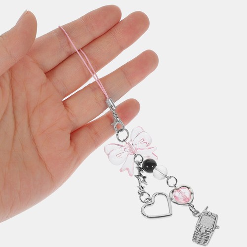 4 pcs Cell Phone Charms Hanging Strap Phone Charm Camera Pendants Phone Chain - Zdjęcie 6 z 12