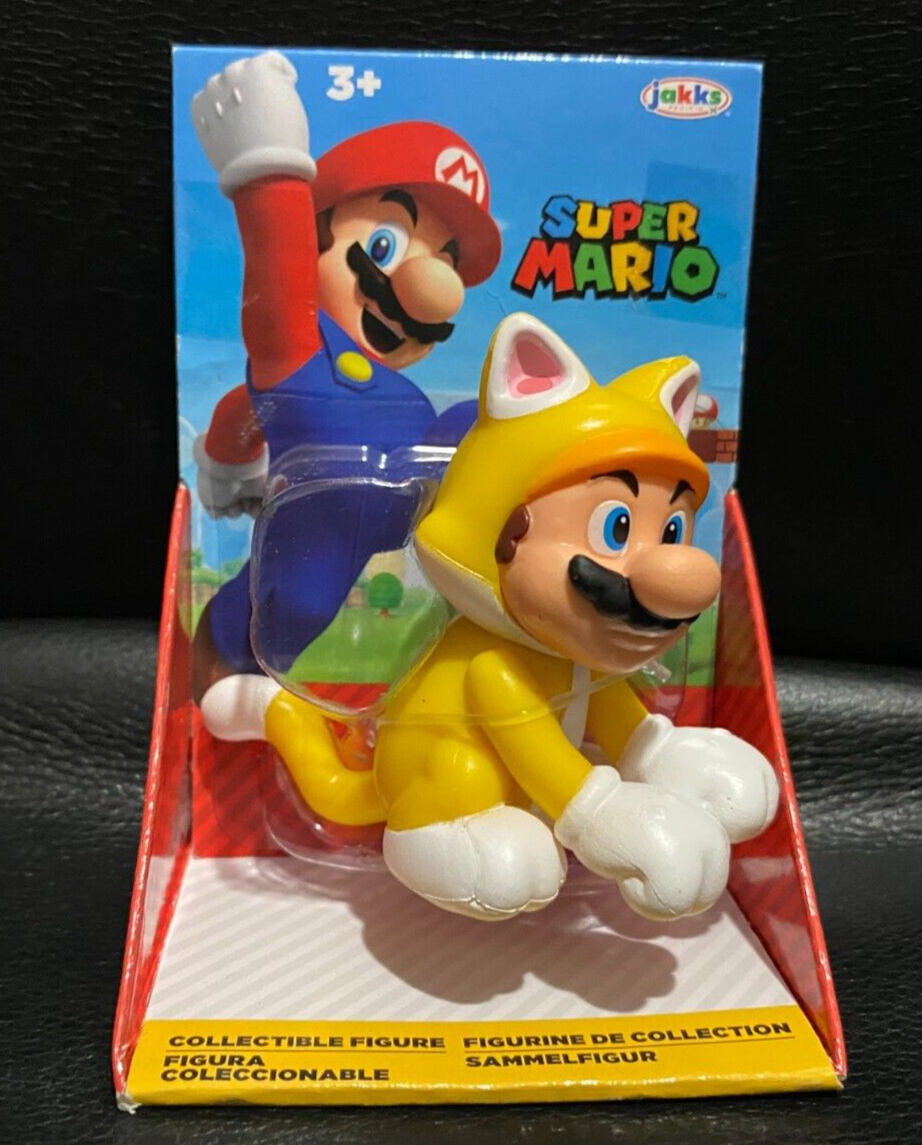 World of Nintendo 91424 2.5 Cat Mario Action Figure for sale online