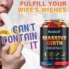 Massive Girth Gummies, Grow Naturally Thicker Bigger Male Enhancing Supplement
