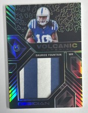 2018 Panini Obsidian Volcanic Material Daurice Fountain Relic 01/15