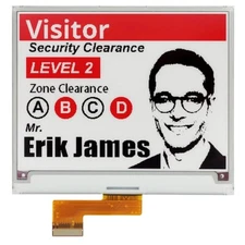 4.2 inch e-Ink 400x300 e-Paper Display Panel Red/White/Black SPI w/ZIF Connector
