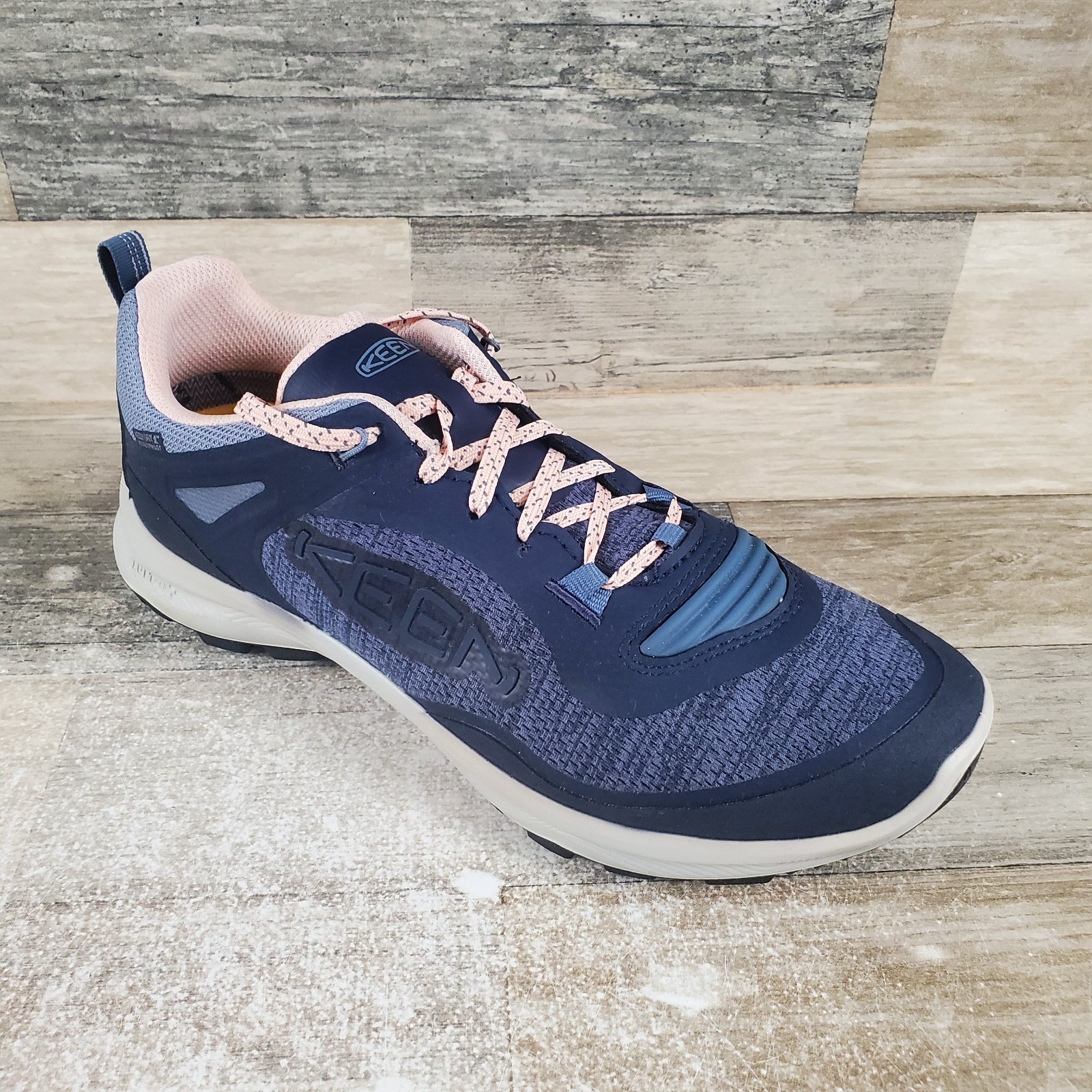 Scarpe da trekking KEEN Terradora Flex donna taglia 9 vintage indaco pesca impermeabili